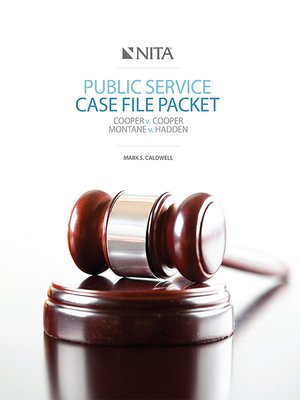 cover image of Public Service Case File Packet